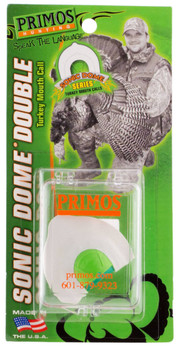 Primos 1172 Sonic Dome  Double Reed Attracts Turkeys White UPC: 010135011727