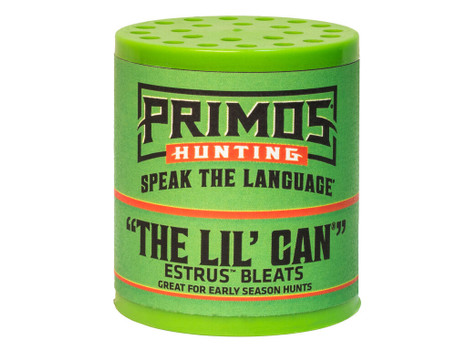 Primos 731 The Lil' Can Call Attracts Deer Green Plastic