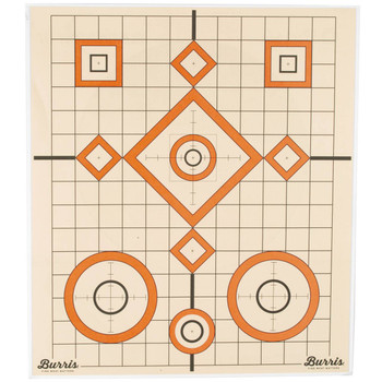 BURRIS PACKAGE OF 10 TARGETS UPC: 000381260017