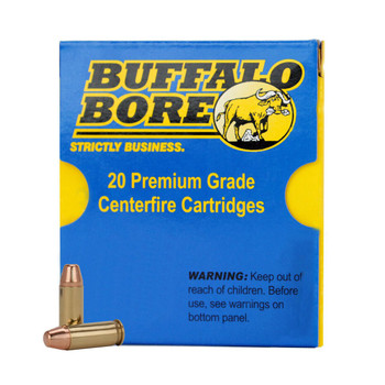 Buffalo Bore Ammunition 34B20 Personal Defense Strictly Business 9x18 Makarov P 115 gr Hard Cast Flat Nose 20 Per Box 12 UPC: 651815034027