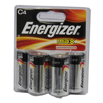 ENERGIZER C 4PK UPC: 039800039767