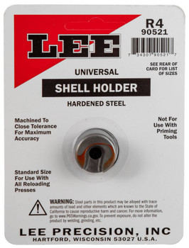 Lee Precision 90521 Shell Holder Universal 4R 17 Rem  204 Ruger  221 Fireball  222 Rem  223 Rem  7mm TCU UPC: 734307905217