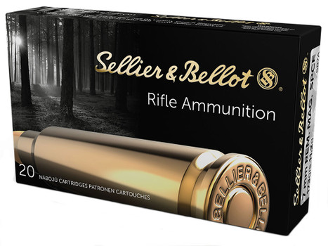 Sellier & Bellot SB7A Rifle 7mmRemMag 173gr Soft Point Cut Through Edge 20 Per Box/20 Case