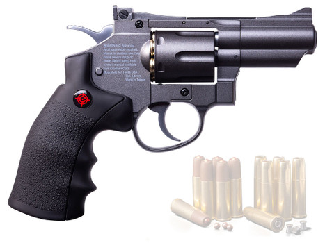 Crosman SNR357 SNR357 Air Pistol CO2 177 6rd BB Black Rubber Grips