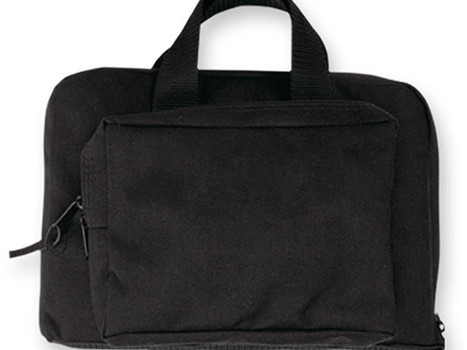 Bulldog BD915 Deluxe Mini Range Bag Black Water-Resistant Outer Shell, Inside Ammo & Magazine Pockets, Outer Storage Pockets