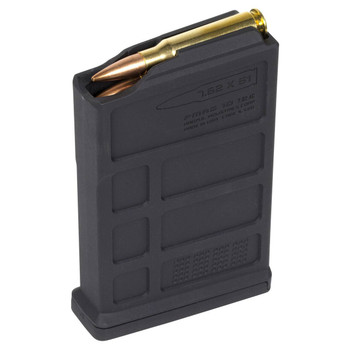 Magpul MAG579BLK PMAG  Black AICS 10rd 6.5 Creedmoor 308 Win 7mm08 Rem 260 Rem 243 Win 7.62x51mm NATO for Short Bolt Action Rifles UPC: 840815101376