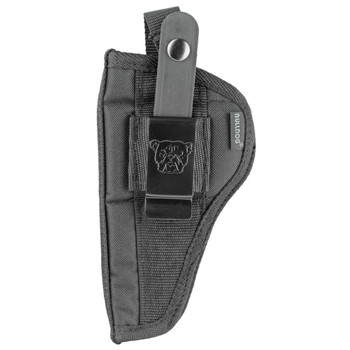 Bulldog FSN12 Extreme  OWB Black Nylon Belt LoopClip Fits SW J Frame Fits 34 Barrel Ambidextrous UPC: 672352619126