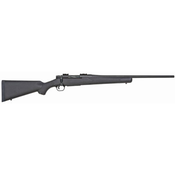 Mossberg 27838 Patriot  243 Win 51 22 Fluted Barrel wRecessed Match Crown Matte Blued Metal Finish SpiralFluted Bolt Synthetic Stock Drop Box Magazine Adjustable LBA Trigger UPC: 015813278386