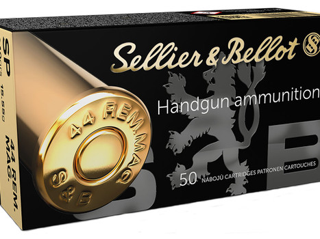 Sellier & Bellot SB44A Handgun 44RemMag 240gr Soft Point 50 Per Box/12 Case