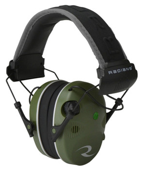 RADIANS R3400 ELEC MUFF GRN/BLK UPC: 674326294216