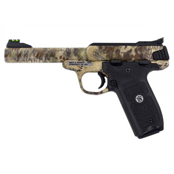 S&W VICTORY 22LR 5.5" 10RD KRYPTEK UPC: 022188867886