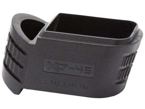Springfield Armory XD45383 Backstrap Sleeve made of Polymer with Black Finish & 1 Piece Design for 45 ACP Springfield XD-M Compact with #3 Backstrap