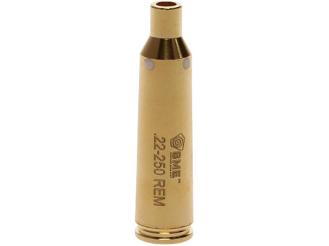SME XSIBL250 Sight-Rite Laser Bore Sighting System 22-250 Rem Brass Casing