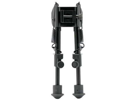 SME SMEBPSPR Shooting Bipod Black Anodized 6-9" Aluminum