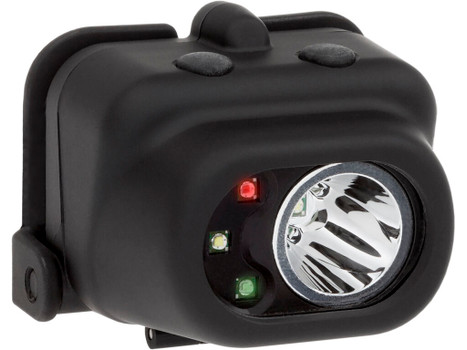 Nightstick NSP4610B NSP-4610B Multi-Function Black 110/135/210 Lumens Green/Red/White LED Bulb 93 Meters Beam Distance