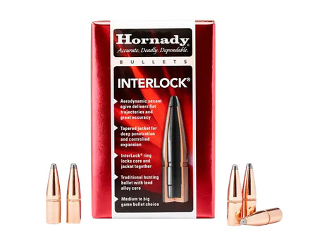 Hornady 3235 InterLock 8mm .323 170 gr Round Nose 100 Per Box/ 15 Case