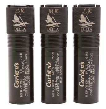 Carlsons Choke Tubes 07119 Delta Waterfowl  12 Gauge MidRange Long Range Close Range 174 Stainless Steel UPC: 723189071196