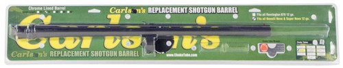 Carlsons Choke Tubes 87012 Choke Vent Rib Replacement Barrel 12 Gauge 26 3.5 Blued Matte Satin 4140 Steel for Benelli Nova for Benelli Super Nova UPC: 723189870126