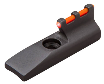 TruGlo TG965R Rimfire Pistol Front Sight  Black  Red Fiber Optic Front Sight UPC: 788130018606
