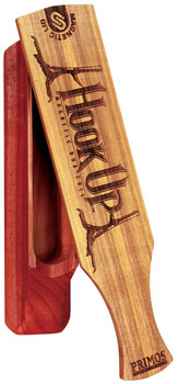 Primos 259 Hook Up Magnetic Box Call Attracts Turkeys Natural Wood UPC: 010135002596