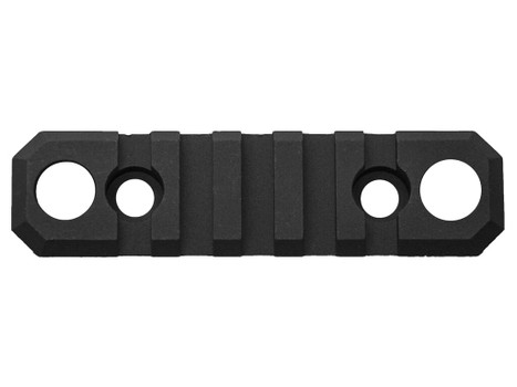 GrovTec US Inc GTSW241 3.1 Inch 5 Slot with Push Button Bases M-Lok Black Anodized