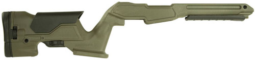 Archangel AAP1022OD Precision Stock  OD Green Synthetic Fixed with Adjustable Cheek Riser for Ruger 1022 UPC: 708279012396