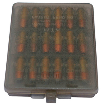 MTM CaseGard W18941 Ammo Wallet  Handgun 380 ACP9mm Luger 18rd Clear Smoke Polymer UPC: 026057100166