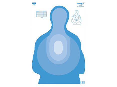 Birchwood Casey 37024 EZE-Scorer Silhouette Paper Target 23" x 35" 100 Per Pkg