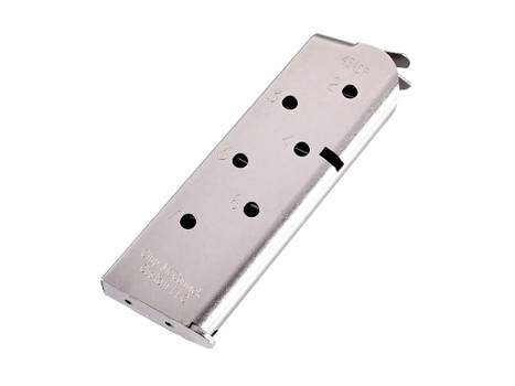 CMC Products 14120 Match Grade 7rd 45 ACP Fits 1911 Officer Stainless Steel