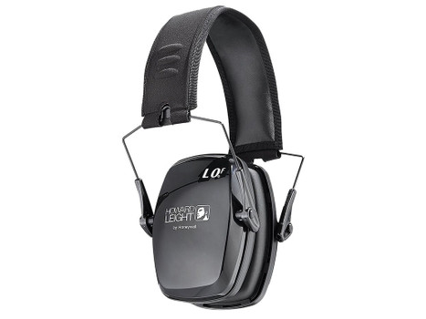 Howard Leight R01523 Leightning Ultra-Slim Passive Muff 23 dB Over the Head Black Adult