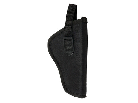 Bulldog DLX7 Pit Bull OWB Black Nylon Belt Loop Fits S&W M&P Fits Glock 19 Fits 2-4" Barrel Right Hand