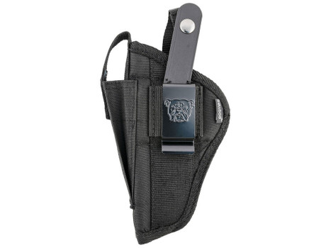 Bulldog FSN8 Extreme OWB Black Nylon Belt Loop/Clip Fits Glock 20/21 Fits 3.50-5" Barrel Ambidextrous