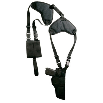 Bulldog WSHD20 Deluxe Shoulder Harness Black Nylon Harness Fits Ruger LCPGlock 4223 Barrel Ambidextrous UPC: 875591000919