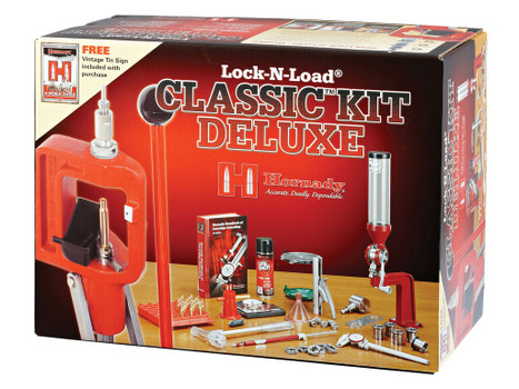 Hornady 085010 Lock-N-Load Classic Deluxe Kit Cast Iron Hard Plastic