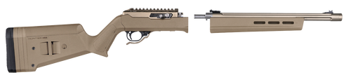 Magpul MAG760-FDE Hunter X-22 Stock Fixed Adjustable Comb Flat Dark Earth Synthetic for Ruger 10/22 Takedown                                                                                            