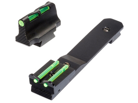 HiViz HHVS41 Henry Rifles Sight Set Black Interchangeable Front & Rear Sight for Henry Rifles