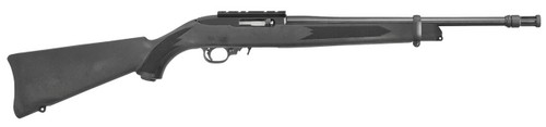 Ruger 1261 1022 Tactical 22 LR 101 16.10 Threaded Barrel With Flash Suppressor Satin Black Alloy Steel Black Synthetic Stock CrossBolt Manual Safety Optics Ready UPC: 736676012619