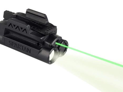 LaserMax SPSCG Green Spartan Light/Laser Black 120 Lumens White LED