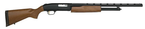 Mossberg 54132 500 Bantam 20 Gauge 51 3 22 Vent Rib Barrel Blued Metal Finish Dual Extractors Hardwood Stock EZReach Forend 13 LOP Includes AccuSet Chokes Youth UPC: 015813541329