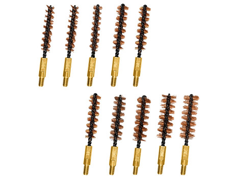 Otis FG380BP Variety Brushes Multi-Caliber Rifle/Pistol Firearm Bronze Bristles 10 Pk