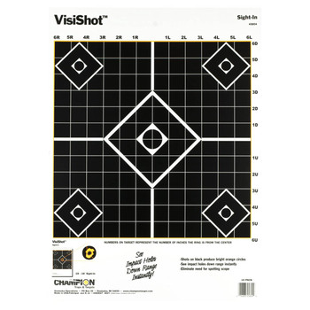 CHAMPION VISISHOT SIGHT-IN 10PK UPC: 076683458049