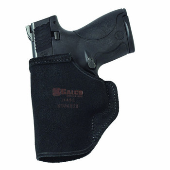 Galco STO652B StowNGo  IWB Black Leather Belt Clip Fits SW MP ShieldWalther PPSSW MP Shield 2.0 Right Hand UPC: 601299800519