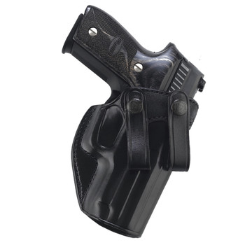 Galco SUM212B Summer Comfort  IWB Black Leather Belt Loop Fits Sig P229 Fits Sig P228 Right Hand UPC: 601299189409