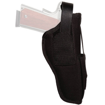 Uncle Mikes 70050 Sidekick Hip Holster IWBOWB Size 05 Black Laminate Belt Clip Fits Large SemiAuto Fits 4.505 Barrel Ambidextrous UPC: 043699700509