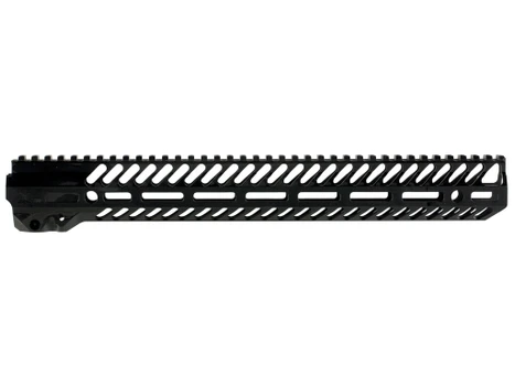 Seekins Precision 0010530053 NOXS M-LOK Rail System AR-15 Black Hardcoat Anodized 6005A-T6 Aluminum 15" Picatinny
