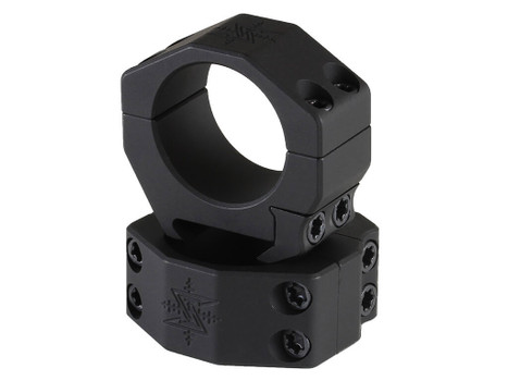 Seekins Precision 0010620010 Scope Rings Matte Black 30mm Medium