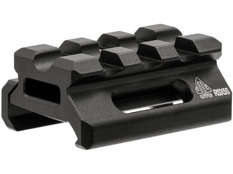 Leapers MTRSX5S Picatinny Riser Matte Black Anodized Aluminum Picatinny/Weaver Mount
