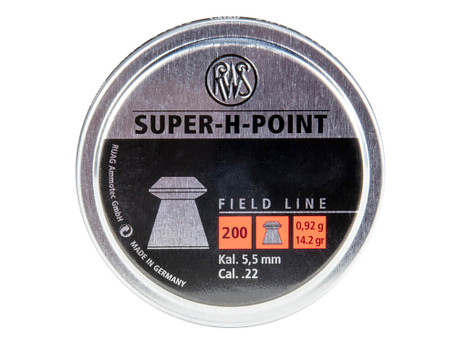 Umarex USA 2317404 Super-H Point Field Line 22 Lead Hollow Point/ 200 Per Tin