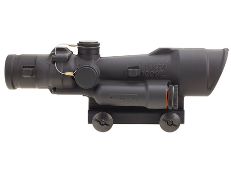 Trijicon 100502 ACOG Matte Black 3.5x 35mm 30mm-35mm Tube LED Illuminated Green Crosshair 308/7.62 BDC Reticle
