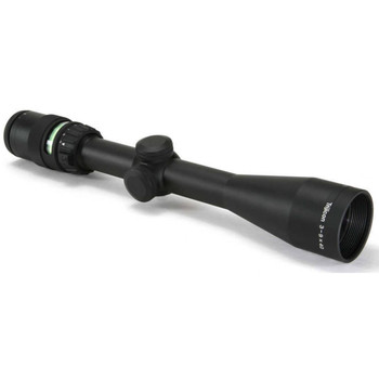 Trijicon 200005 AccuPoint  Black Hardcoat Anodized 39x 40mm 1 Tube Illuminated MilDot Crosshair wGreen Dot Reticle UPC: 719307400429